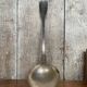 Old christofle goldsmith ladle silver metal #b343