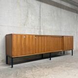 Buffet enfilade XXL teck Paolozzi Monopoly vintage années 60