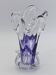 Art Crystal Soliflore Vase – Michel Steiner Amethyst & Transparent