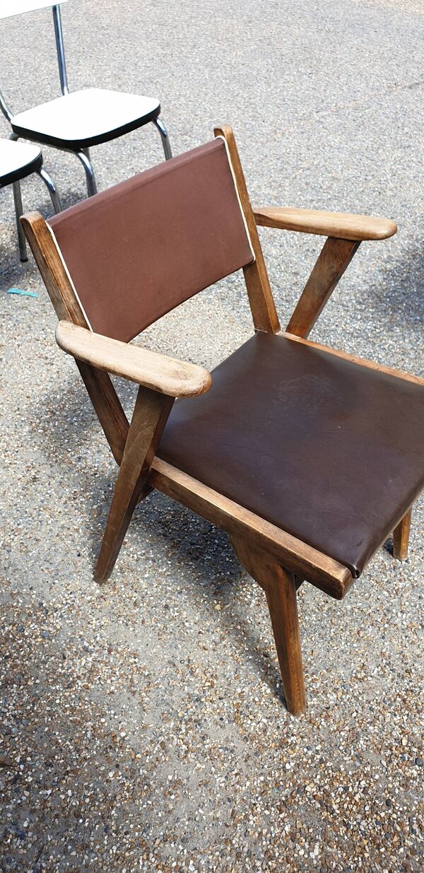 Fauteuil bridge année 50