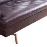 Canapé en cuir Stricto Sensu, Didier Gomez pour Ligne Roset