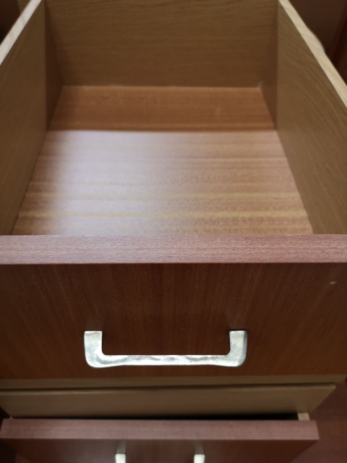 Wooden desk in the 60s