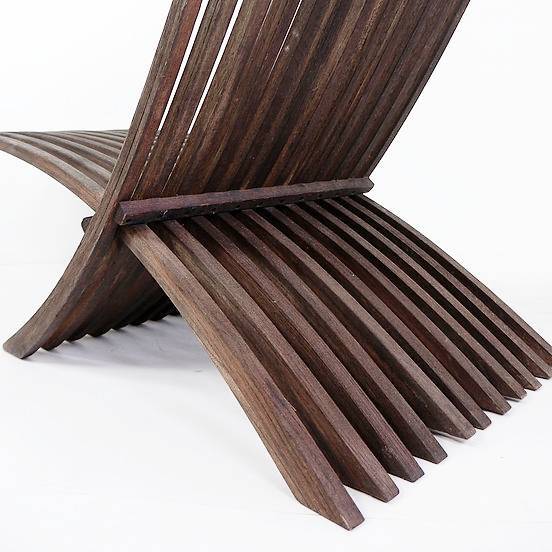'Nozib' teak chair by Nils-Ole Zib for Bergafor