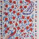 Vintage hand-embroidered tablecloth 109x189 cm
