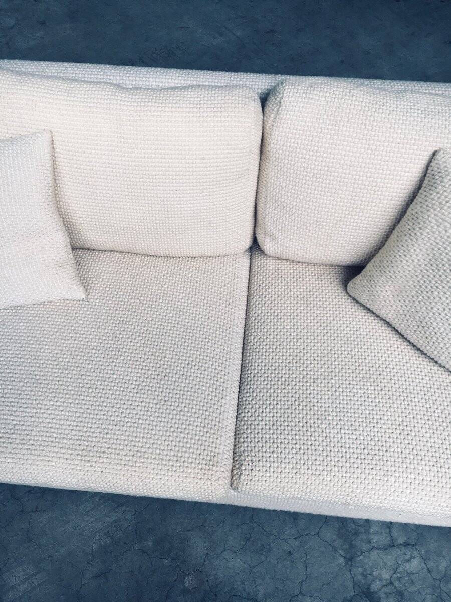 Mid-Century Modern Design Boucle Wool 3-Seater Sofa, 1960s