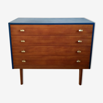 Commode scandinave bleu nuit