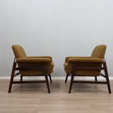 Mid century armchairs Gianfranco Frattini style 1950s