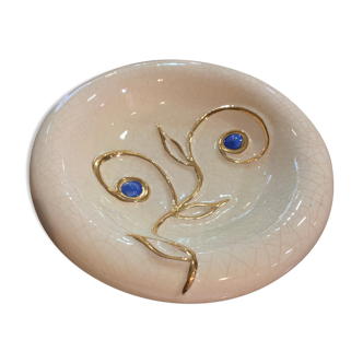 Longwy enamel trinket bowl