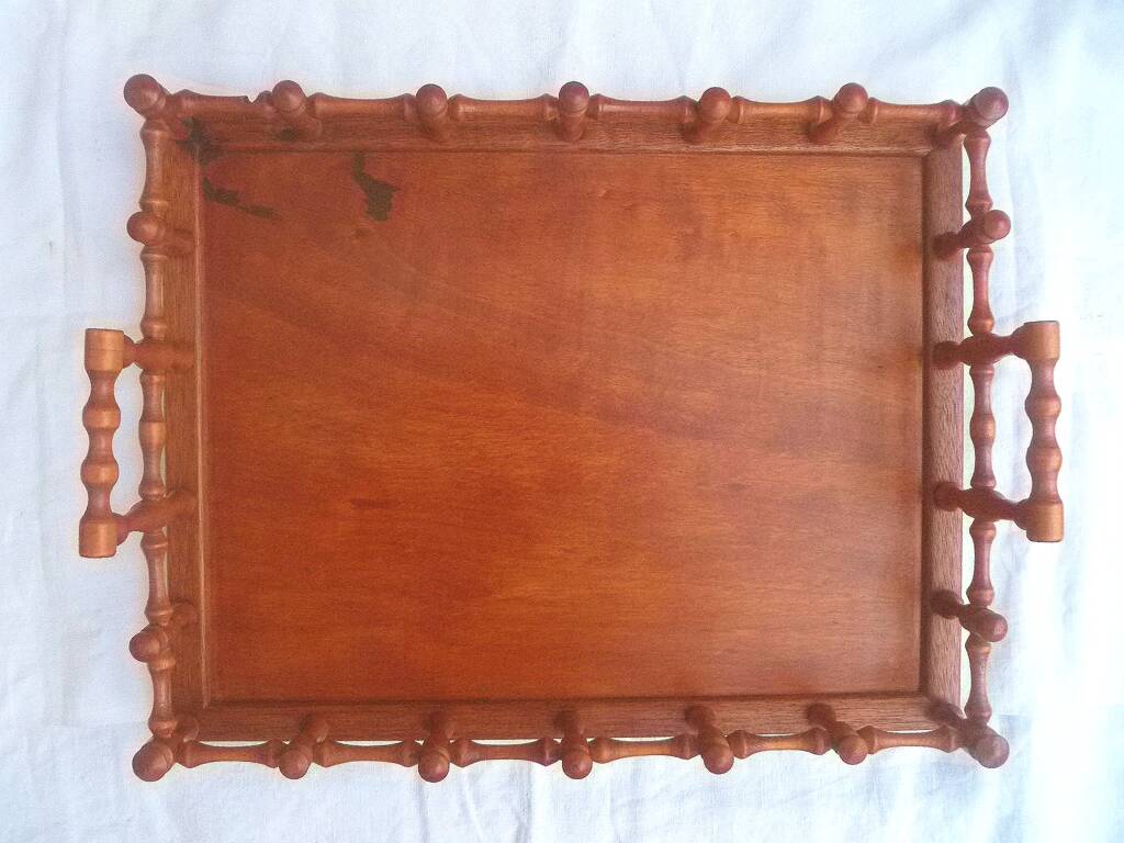 Large vintage serving tray