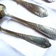 Art Nouveau cutlery with ladle, forks, spoons and ladle