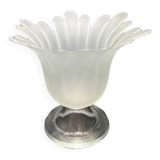 Glass flower vase