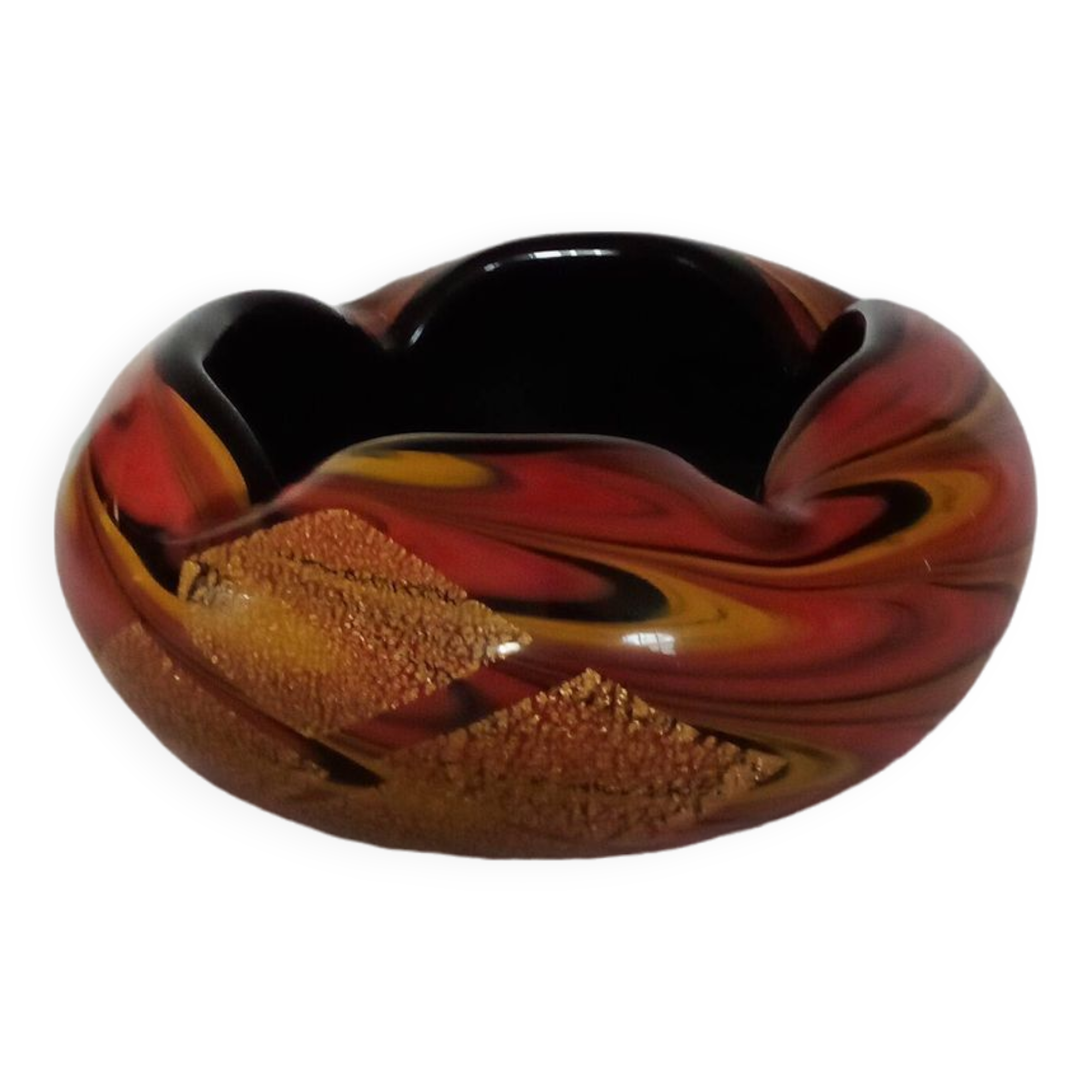 ashtray or pocket in Murano glass