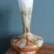 Marbled opaline vase, Stelvia, Empoli, Italy