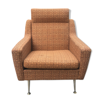 Vintage feet compass armchair