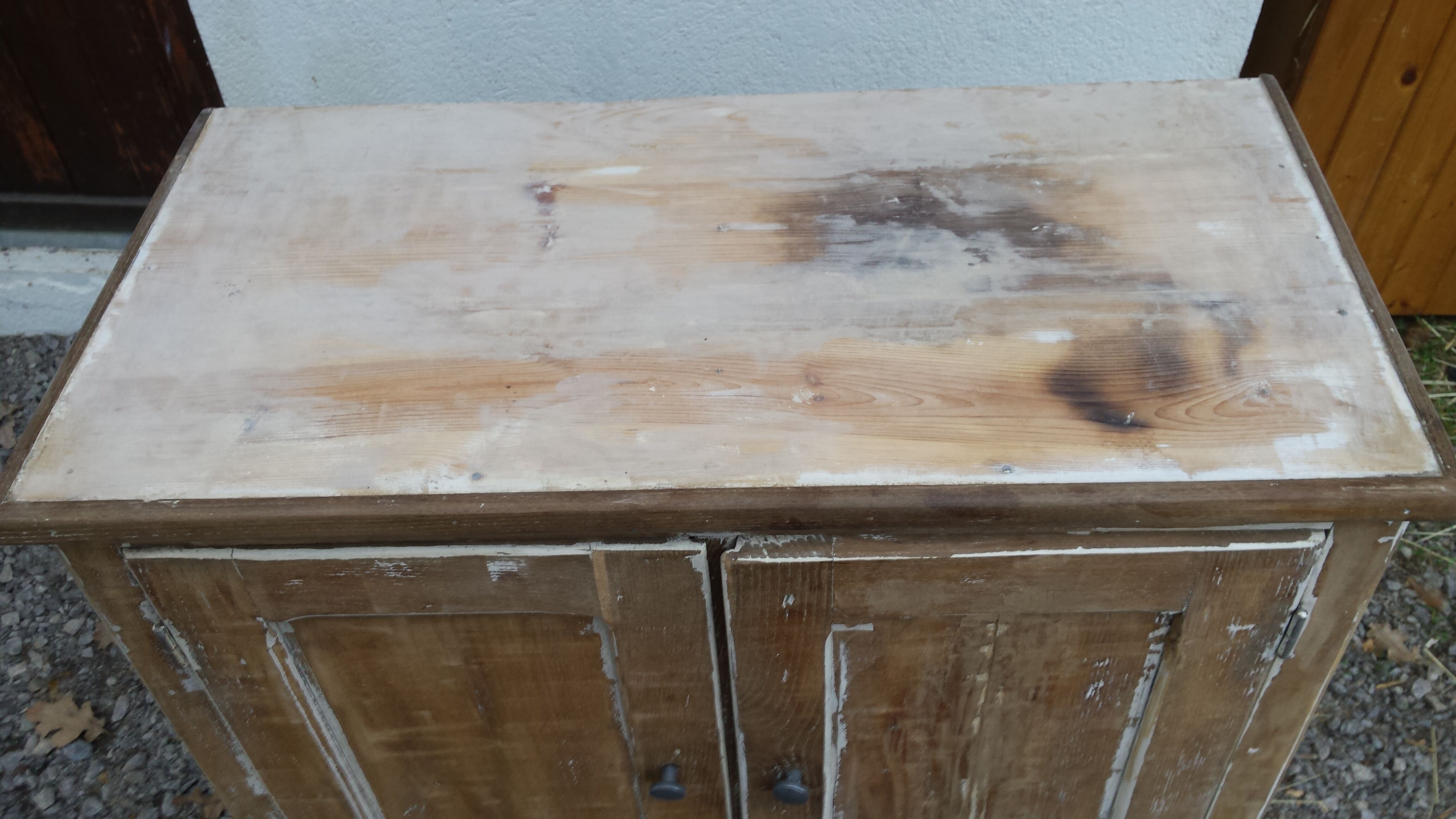 Parisian buffet sanded