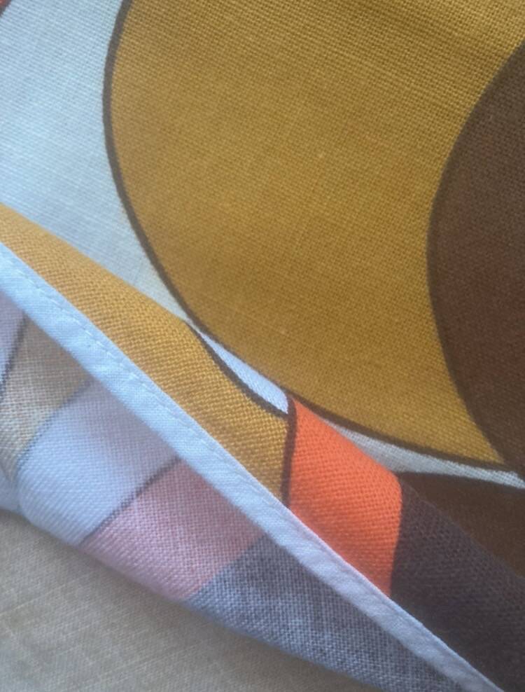 Retro tablecloth