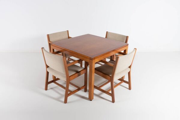 Ensemble de salle à manger danois vintage des années 1990 de Christian Hvidt par Soborg Mobelfabrik