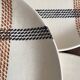 Salins France "rope" dinner plates, 1950s