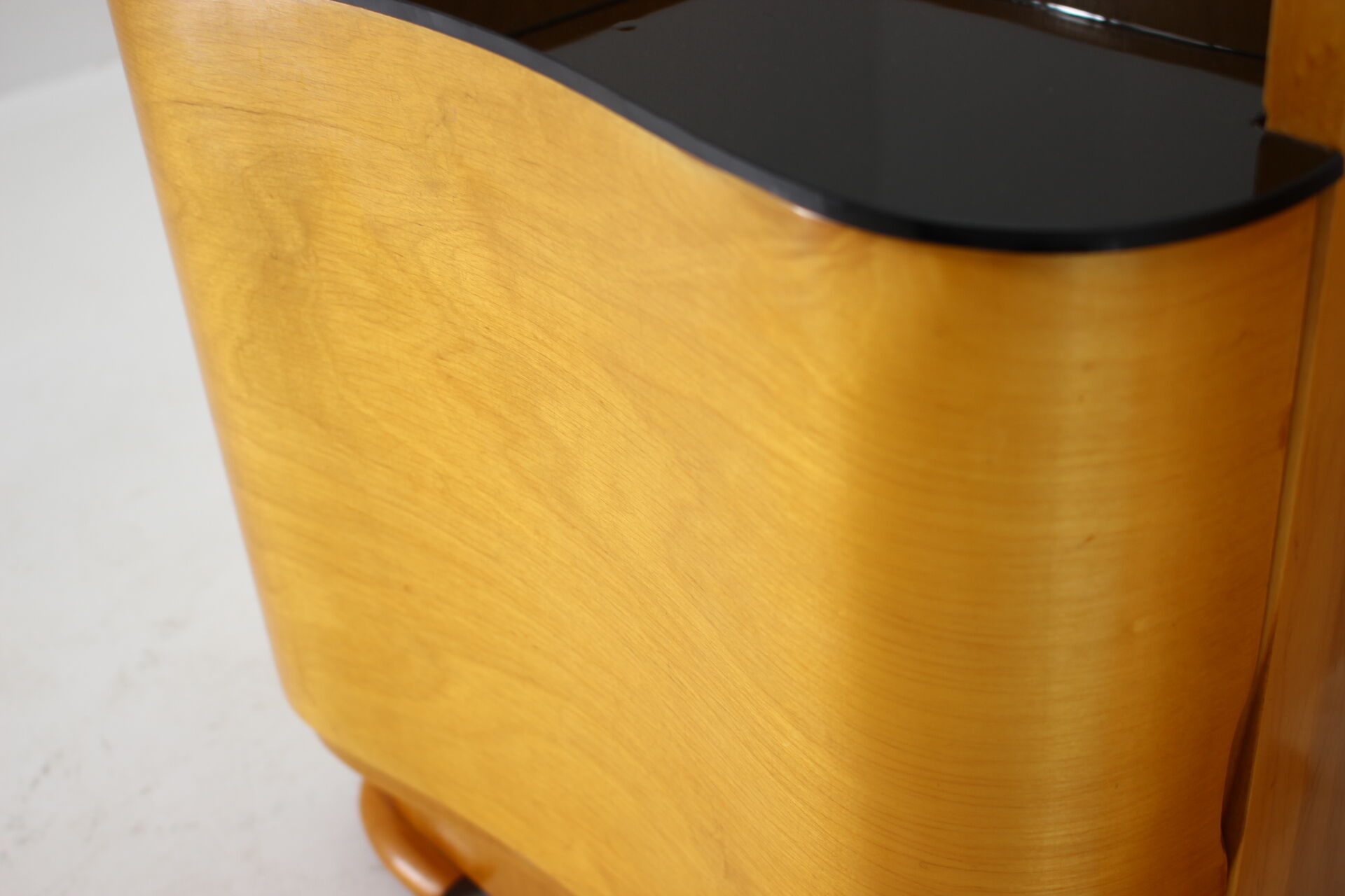 1940s Pair of Art Deco Bedside Tables, Czechoslovakia