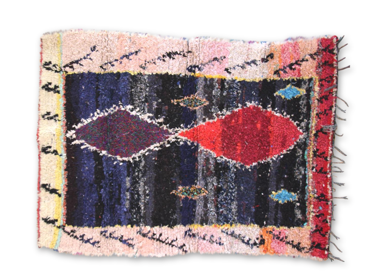 Carpet boucharouette 190 x 140