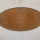 Miroir oval biseauté ancien