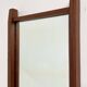 Rectangular teak mirror