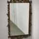 Italian Rococo Revival Gilt Metal Wall Mirror, 1950s