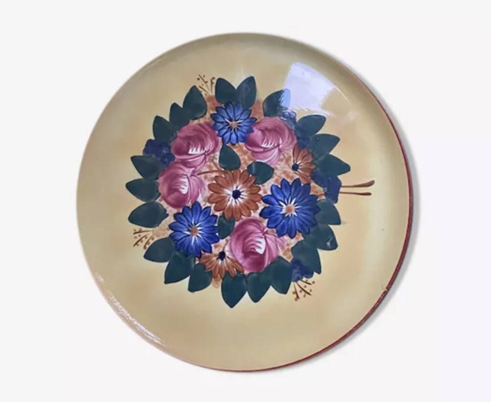 Tart or pizza dish / Round serving platter Longwy