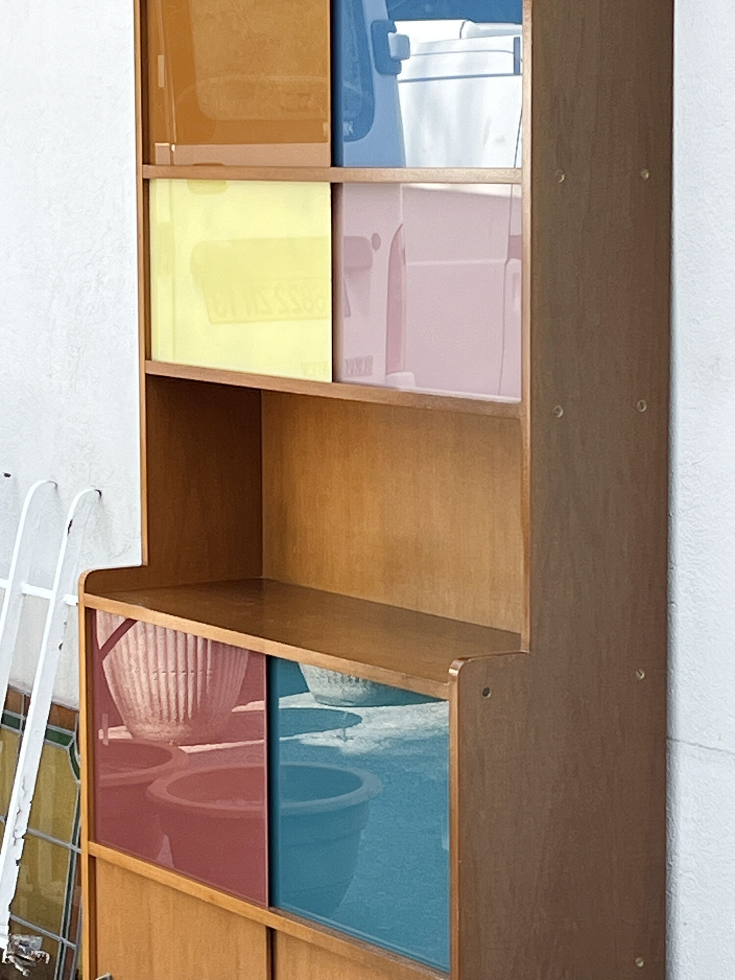 Vintage library from the 60s