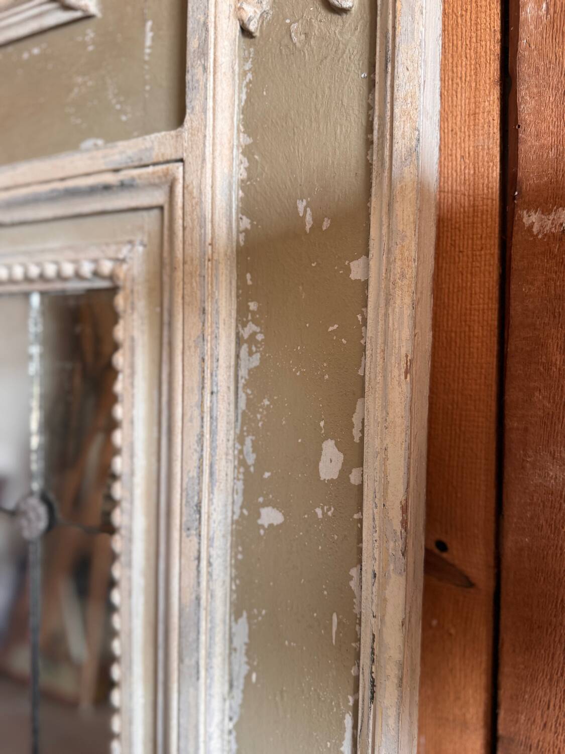 Large trumeau mirror from a château