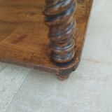 Nineteenth century walnut console