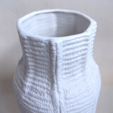 Ceramic vase cotton cladding
