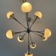 Lustre trompette vintage des années 70