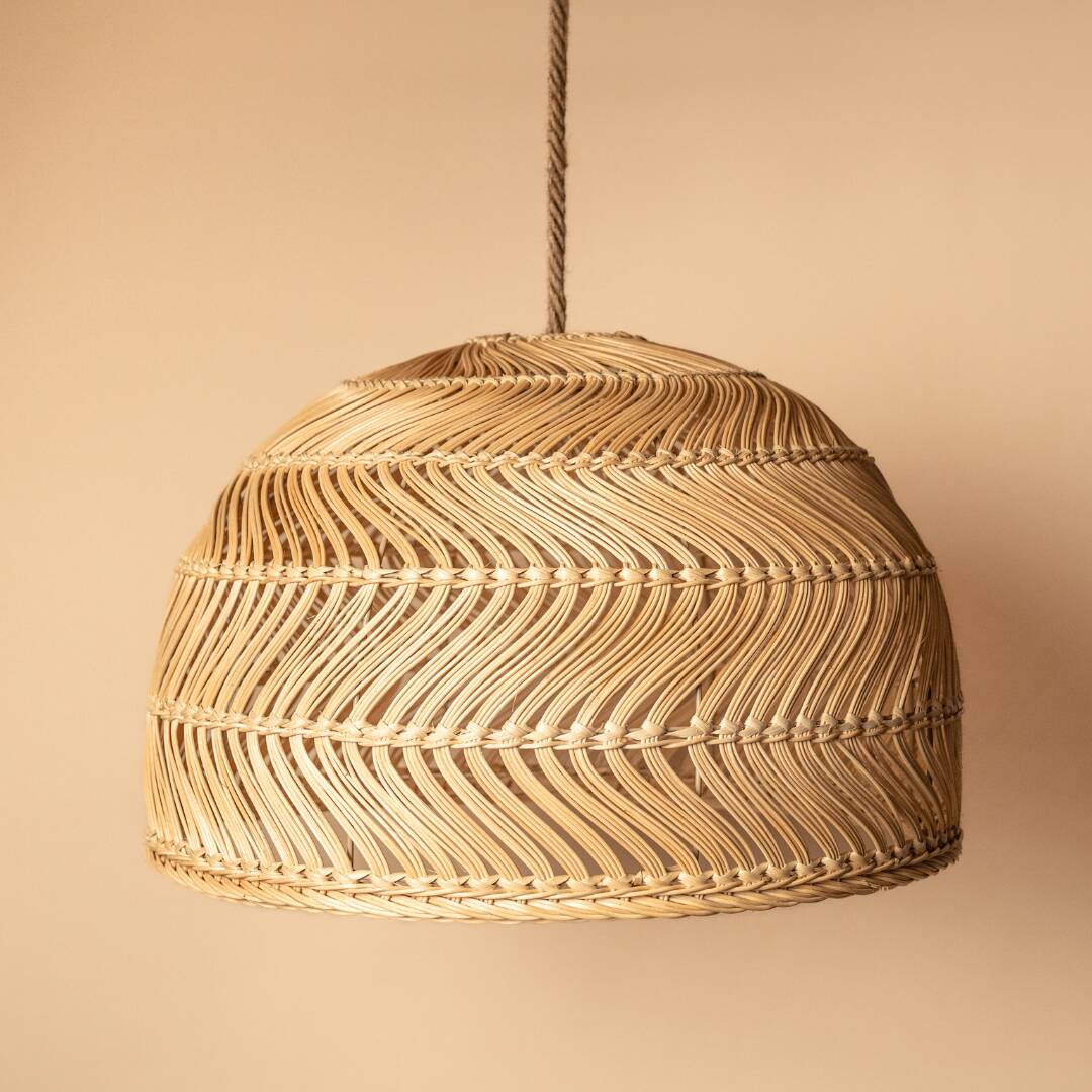 Dona rattan pendant light