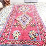 Boucherouite rug 130 x 290 cm