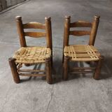 Set de 4 chaises vintages