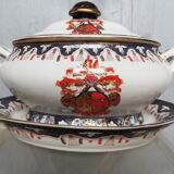 China East India Company + mark - soupiere + 19th dish