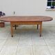 Ancienne table de ferme ovale 2m42