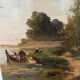 Oil painting painting