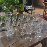 Verres à pied 70's