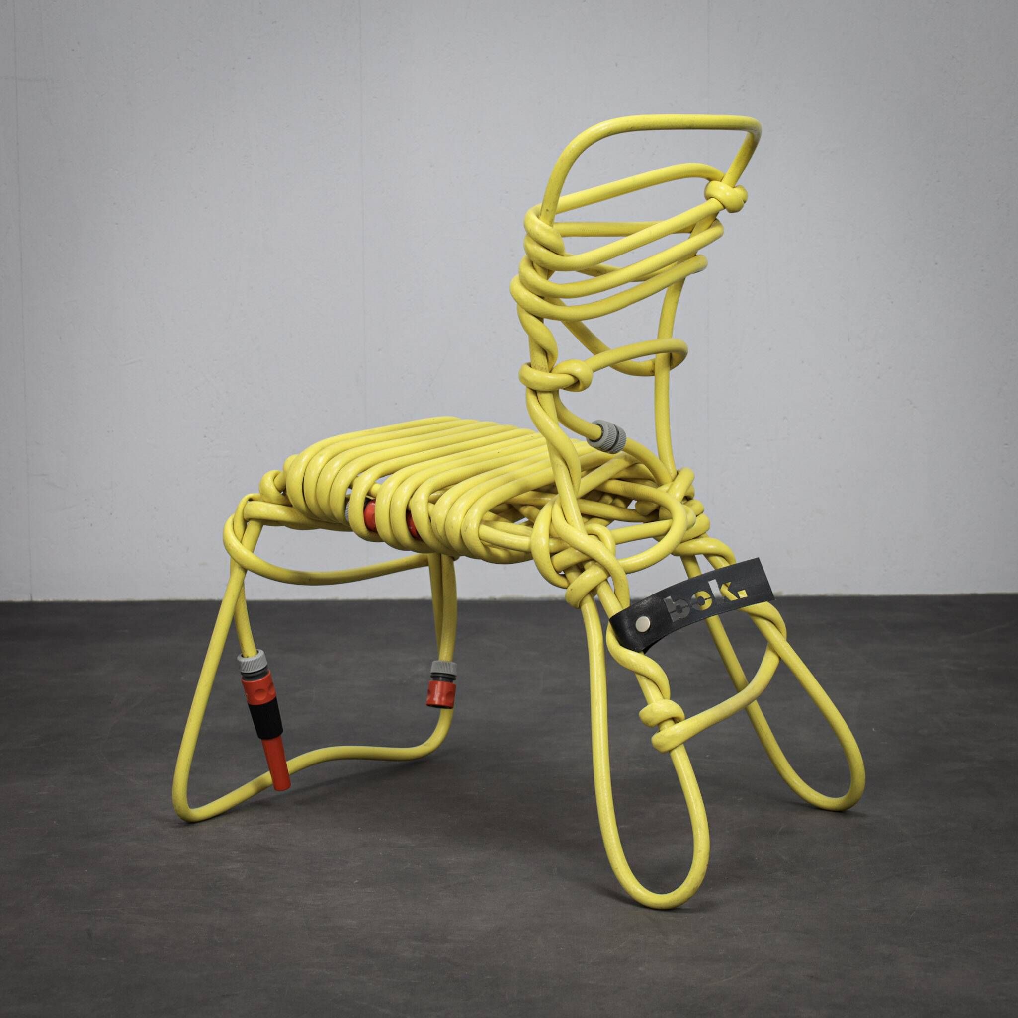 Chaise Hosepipe par Sander Bokkinga pour BOK, Pays-Bas, 2008