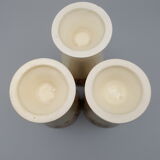 Coffee tea maker with 3 mugs cups Porcelain and fire Jet Nomar