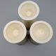 Coffee tea maker with 3 mugs cups Porcelain and fire Jet Nomar