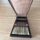 Lot de 24 couteaux manche en corne