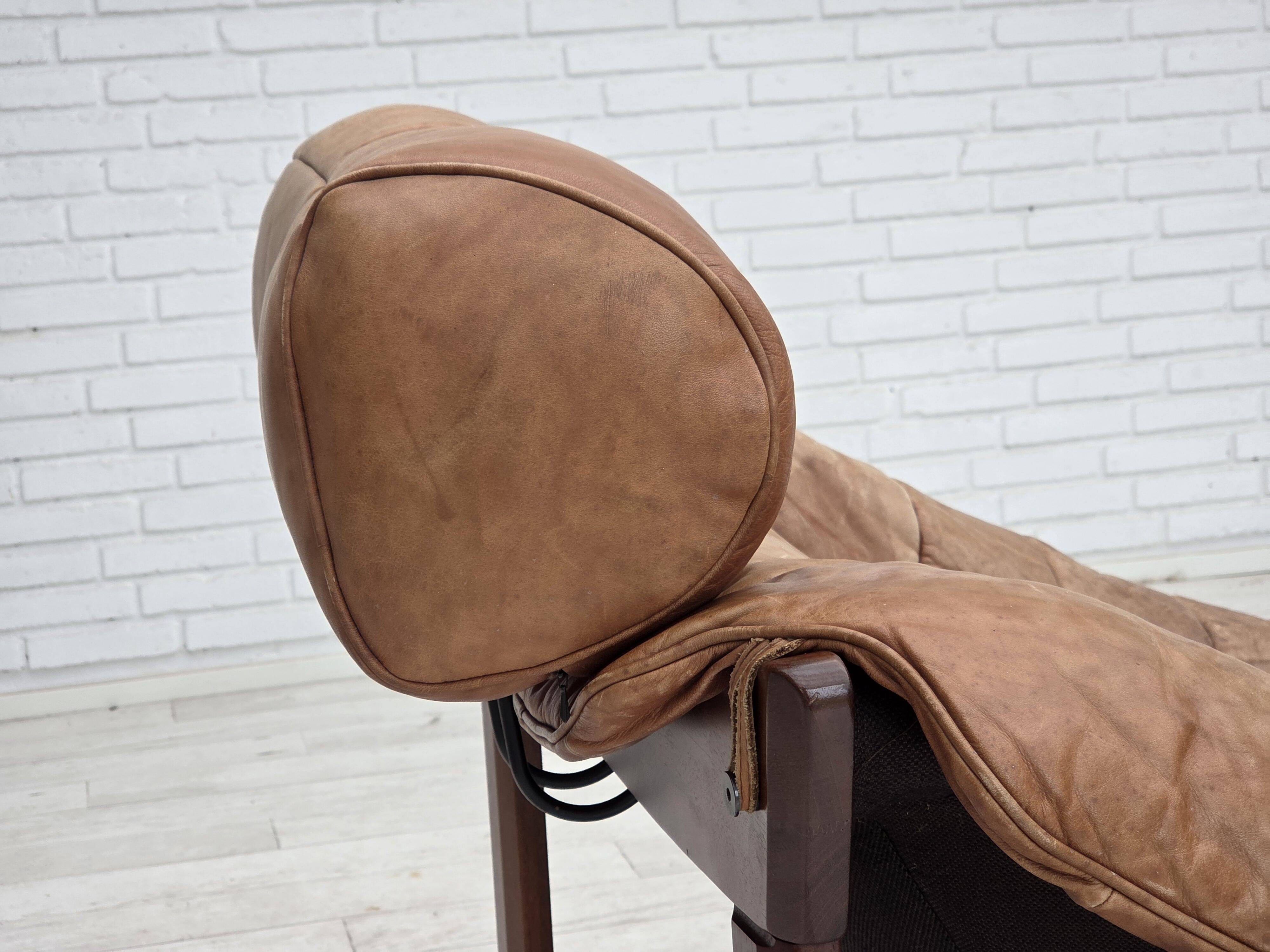 1970s, Norwegian design by Jan Erik Lindgren, armchair model "Amazon".