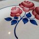 Lot 2 Art Deco plates ▪︎ Hippolyte Boulenger ▪︎ Red Rose