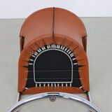 4x Barstool Leather & Chrome