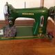 Furniture with Minerva sewing machine / vintage 50s-60s