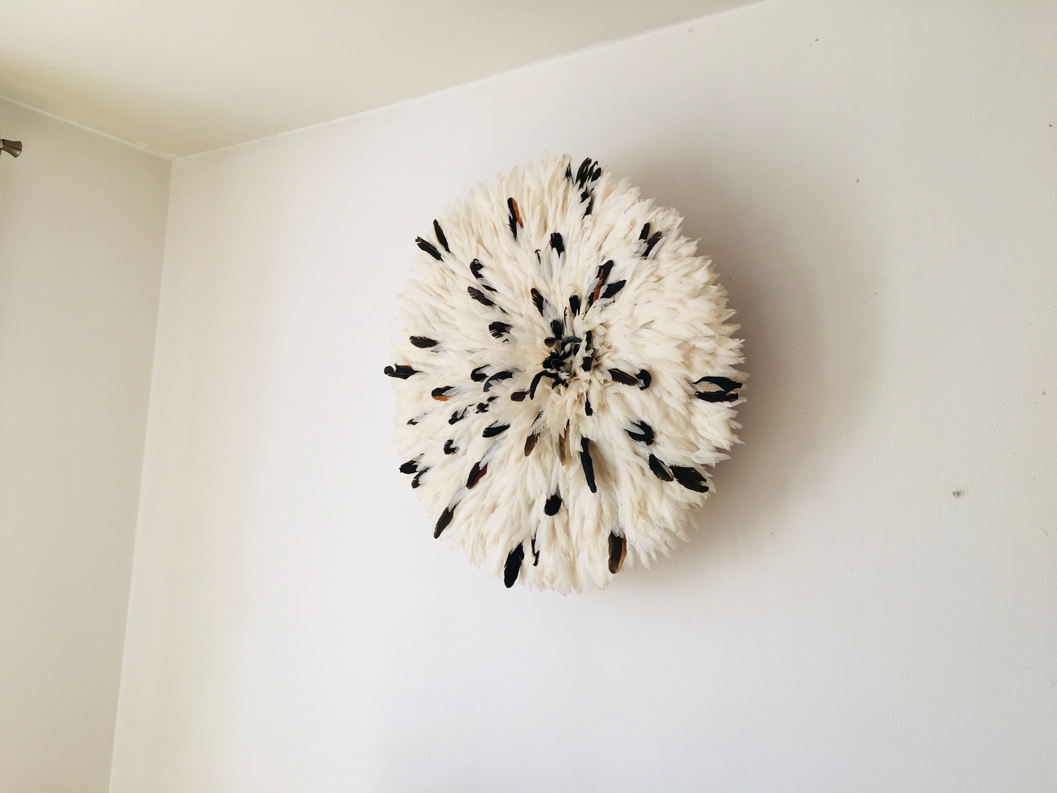 Juju hat blanc moucheté 75 cm