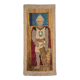 Mid-century norman knight wool wall hanging